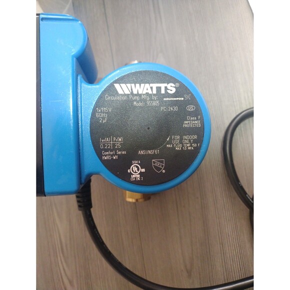 Watts Heat H2O Hot Water Recirculator System | Powered by Grundfos | NIB - Picture 7 of 10